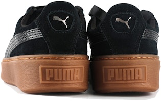 (W) 彪马绒面革厚底“泡泡 - 黑色” 366439-01 Shop (W) 彪马绒面革厚底“泡泡 - 黑色” 366439-01