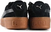 Shop (W) Puma Suede Platform 'Bubble - Hitam' 366439-01