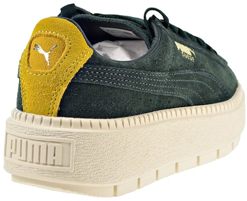 (W) Puma Suede Platform 'Casual Low Hijau' 367066-02 Shop (W) Puma Suede Platform 'Casual Low Hijau' 367066-02