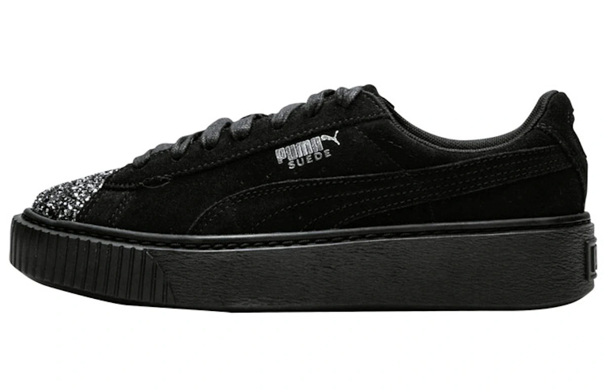 (Women) Puma Suede Platform 'Crushed Gem - Black'