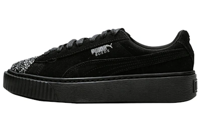 (Women) Puma Suede Platform 'Crushed Gem - Black'