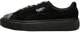 Buy (W) Puma Suede Platform 'Crushed Gem - Hitam' 365866-01