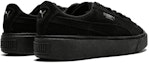 Shop (W) Puma Suede Platform 'Crushed Gem - Hitam' 365866-01