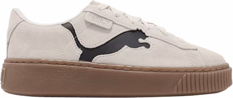 (Women) Puma Suede Platform 'Cutout - Alpine Snow Black' 397233-02 (Women) Puma Suede Platform 'Cutout - Alpine Snow Black' 397233-02