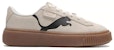 (W) Puma Suede Platform 'Cutout - Alpine Snow Black' Putih Hitam 397233-02
