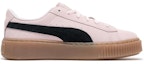 Order (W) Puma Suede Platform 'Cutout - Merah Jambu Mutiara Hitam' 397233-05