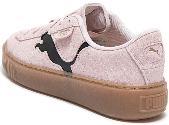 (Women) Puma Suede Platform 'Cutout - Pearl Pink Black' 397233-05 Purchase (Women) Puma Suede Platform 'Cutout - Pearl Pink Black' 397233-05