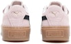 Sizing (W) Puma Suede Platform 'Cutout - Merah Jambu Mutiara Hitam' 397233-05