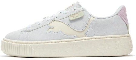 (Women) Puma Suede Platform 'Cutout - Silver Mist Grape' 397233-03 (Women) Puma Suede Platform 'Cutout - Silver Mist Grape' 397233-03