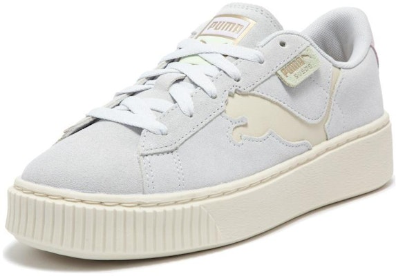 (W) Puma Suede Platform 银色雾霾紫罗兰洞切女子板鞋 397233-03 Lookbook (W) Puma Suede Platform 银色雾霾紫罗兰洞切女子板鞋 397233-03