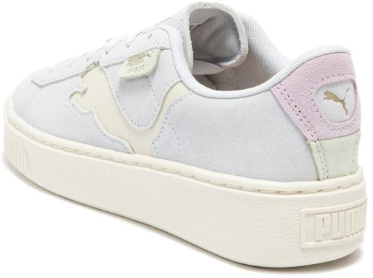 (Women) Puma Suede Platform 'Cutout - Silver Mist Grape' 397233-03 Purchase (Women) Puma Suede Platform 'Cutout - Silver Mist Grape' 397233-03