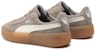 (PS) Kasut Puma Suede Platform Kelabu/Coklat 363906-05