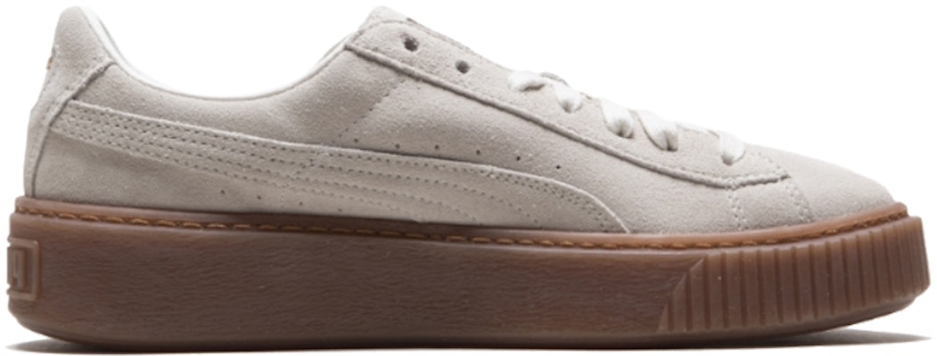 (W) Puma Suede Platform Kelabu Putih 364718-07 Order (W) Puma Suede Platform Kelabu Putih 364718-07