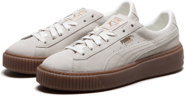 (W) Puma Suede Platform Kelabu Putih 364718-07 Lookbook (W) Puma Suede Platform Kelabu Putih 364718-07