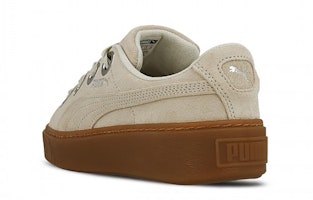 (W) 彪马 Platform Kiss 麂皮'白色' 366461-02 Lookbook (W) 彪马 Platform Kiss 麂皮'白色' 366461-02