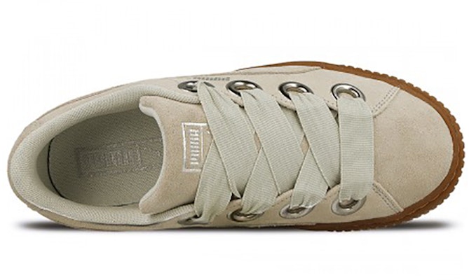 (Women) Puma Platform Kiss Suede 'White' 366461-02 Shop (Women) Puma Platform Kiss Suede 'White' 366461-02