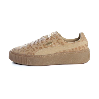(W) Puma Suede Platform 'Leopard'