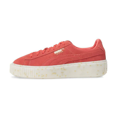 (W) Puma Suede Platform 'Celebrate - Paradise Pink'