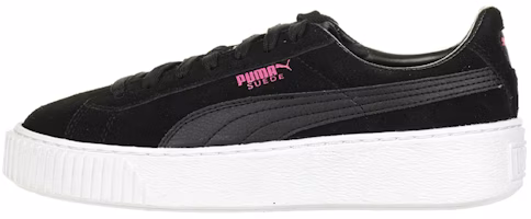 (Preschool) Puma Suede Platform Jr Casual Shoes Black 363663-01 (Preschool) Puma Suede Platform Jr Casual Shoes Black 363663-01