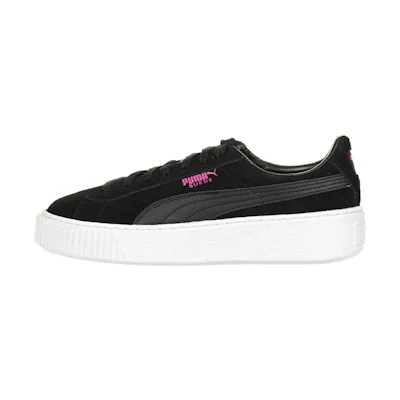 (PS) Puma Suede Platform Jr 'Black Pink'