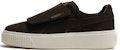 (W) Puma Suede Platform 'Olive Night Magic Tape' Hijau Malam 364586-01