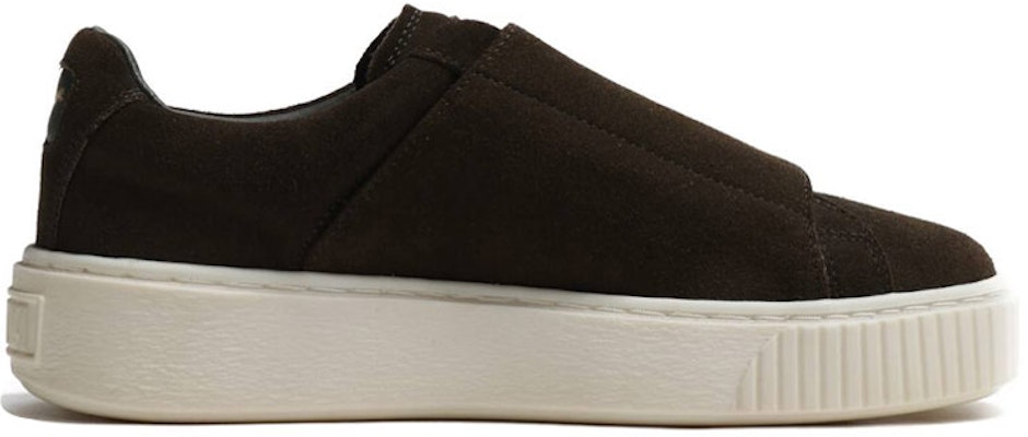 (Women) Puma Suede Platform 'Olive Night Magic Tape' 364586-01 Order (Women) Puma Suede Platform 'Olive Night Magic Tape' 364586-01