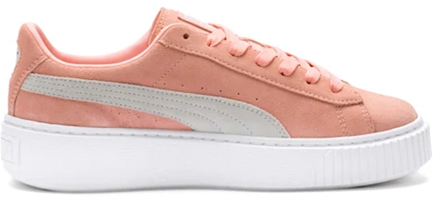 (W) Puma Suede Platform 'Jingga Merah Jambu Putih' 362223-10 Order (W) Puma Suede Platform 'Jingga Merah Jambu Putih' 362223-10