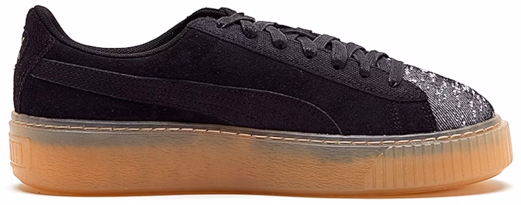 (Women) Puma Suede Platform 'Pebble Black' 365464-04 Order (Women) Puma Suede Platform 'Pebble Black' 365464-04