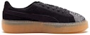 (W) Puma Suede Platform 'Hitam Pebble' 365464-04