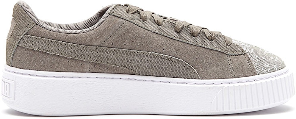(W) Puma Suede Platform 'Kelabu Kerikil' 365464-02 Order (W) Puma Suede Platform 'Kelabu Kerikil' 365464-02