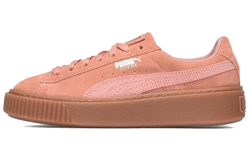 (Women) Puma Suede Platform 'Pink Brown' 365109-02