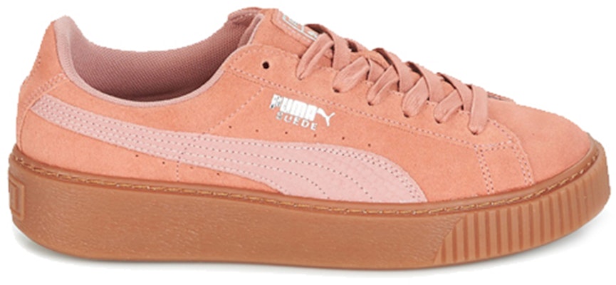 (W) Puma Suede Platform 'Pink Brown' Wanita 365109-02 Order (W) Puma Suede Platform 'Pink Brown' Wanita 365109-02