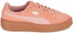 (W) Puma Suede Platform 'Pink Brown' Wanita 365109-02