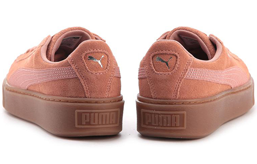 Lookbook (W) Puma Suede Platform 'Pink Brown' Wanita 365109-02
