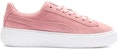 (W) Puma Suede Platform 'Merah Jambu Putih' 362223-14