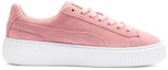 Order (W) Puma Suede Platform 'Merah Jambu Putih' 362223-14