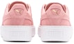 Shop (W) Puma Suede Platform 'Merah Jambu Putih' 362223-14