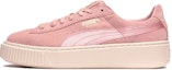 Buy (W) Puma Suede Platform Satin 'Pink' Kasut Wanita 365828-03