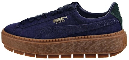 (Women) Puma Suede Platform 'Purple' 367066-01 (Women) Puma Suede Platform 'Purple' 367066-01