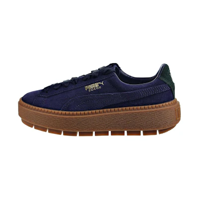 (W) Puma Suede Platform 'Purple'