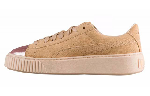 (Women) Puma Suede Platform 'Rose Gold' 366382-03