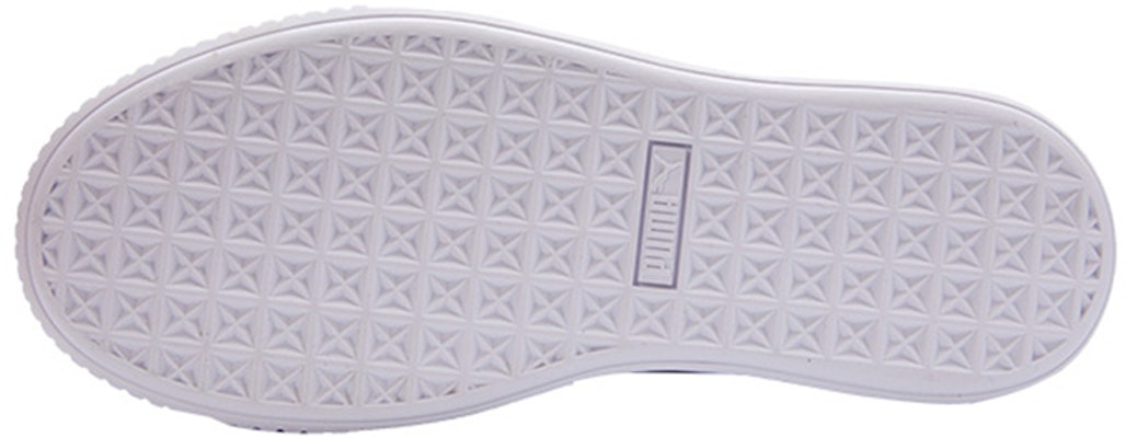 (Preschool) Puma Sneakers Suede Platform Dots Jr 'Silver' 368991-02 Purchase (Preschool) Puma Sneakers Suede Platform Dots Jr 'Silver' 368991-02