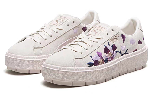 Lookbook (W) Puma Suede Platform ''Trace Flowery'' Blumen Sneaker Damen 367810-01