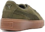 Lookbook (W) Puma Suede Platform Hijau Zaitun 365109-03