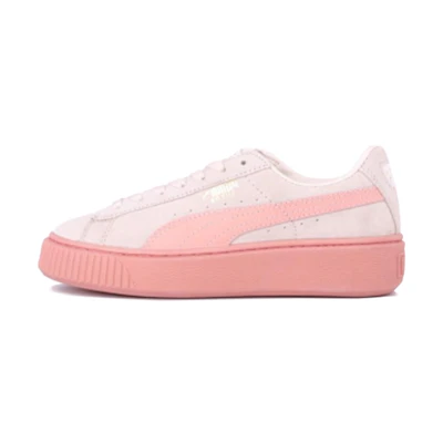 (W) Puma Suede Platform 'Pink'