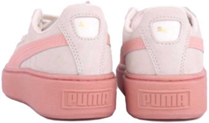 PUMA 絨面 平台 防滑 輕便 低筒 板鞋 女款 白粉色 Purchase PUMA 絨面 平台 防滑 輕便 低筒 板鞋 女款 白粉色