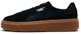 (W) Puma Suede Platform Animal Rendah Hitam 365109-01