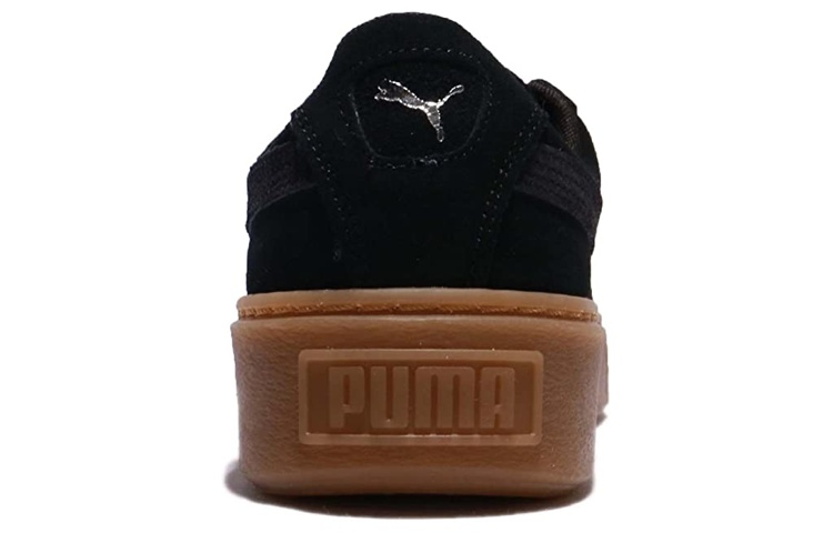 Lookbook (W) 彪马黑色麂皮厚底动物低帮鞋 365109-01