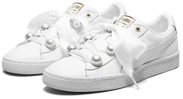 (Women) Puma Suede Platform Bling 'White' 366732-01 Lookbook (Women) Puma Suede Platform Bling 'White' 366732-01