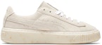 Order (W) Puma Suede Platform Buff/Gold Kasut Luncur Emas 365621-02
